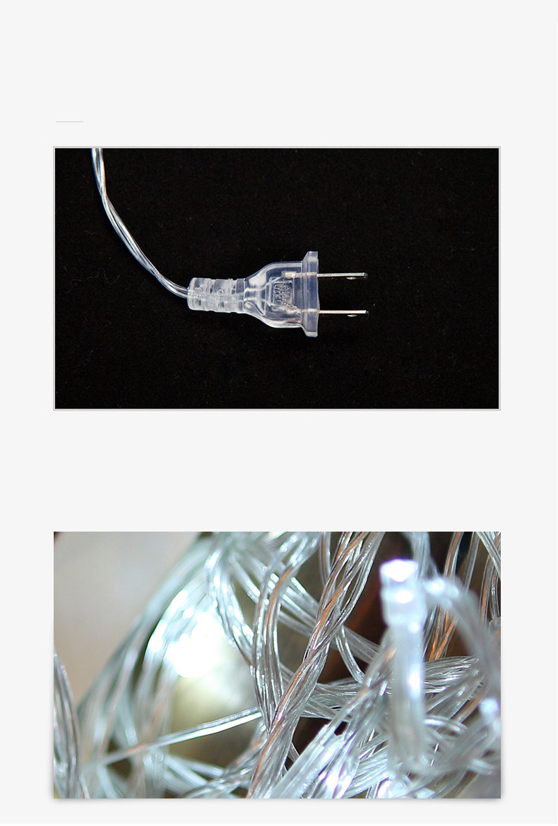 Dây Đèn Led - Đèn Bóng Cổ Tích Màu Trắng Ấm Không Thấm Nước Trang Trí Cho Các Bữa Tiệc Phòng Ngủ, Giáng Sinh, Lễ, Tết Chạy Bằng Pin