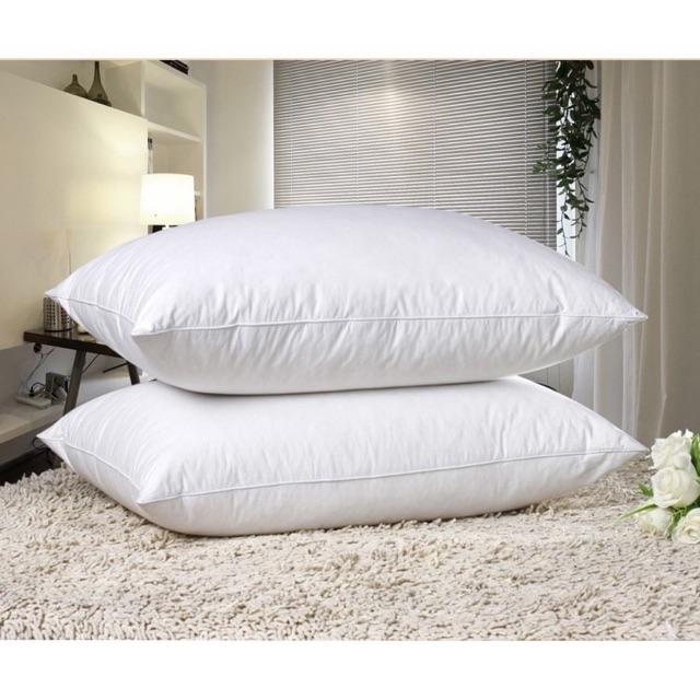 COMBO 2 RUỘT GỐI KHÁCH SẠN 5 SAO CAO CẤP ,LÔNG VŨ NHÂN TẠO MICROFIBER