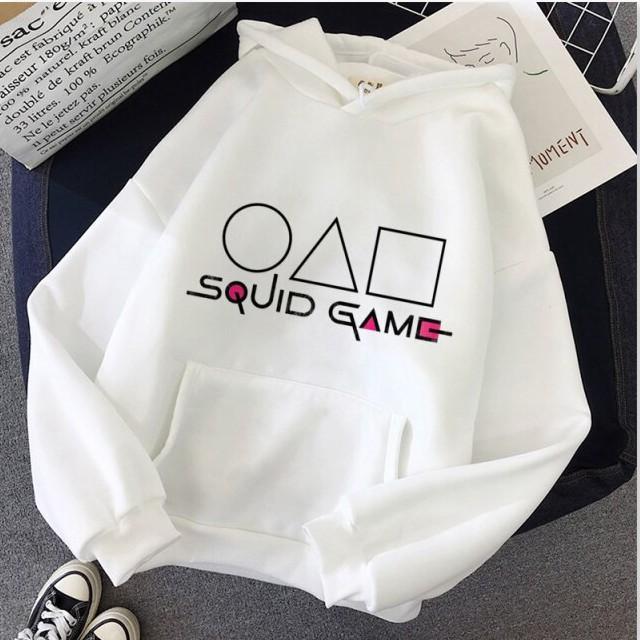 Áo Squid Game Trò Chơi Con Mực - Áo Hoodie Squid Game Form Dáng Rộng Nam Nữ