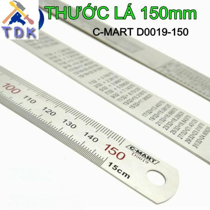 Thước lá C-MART D0019-150 150mm