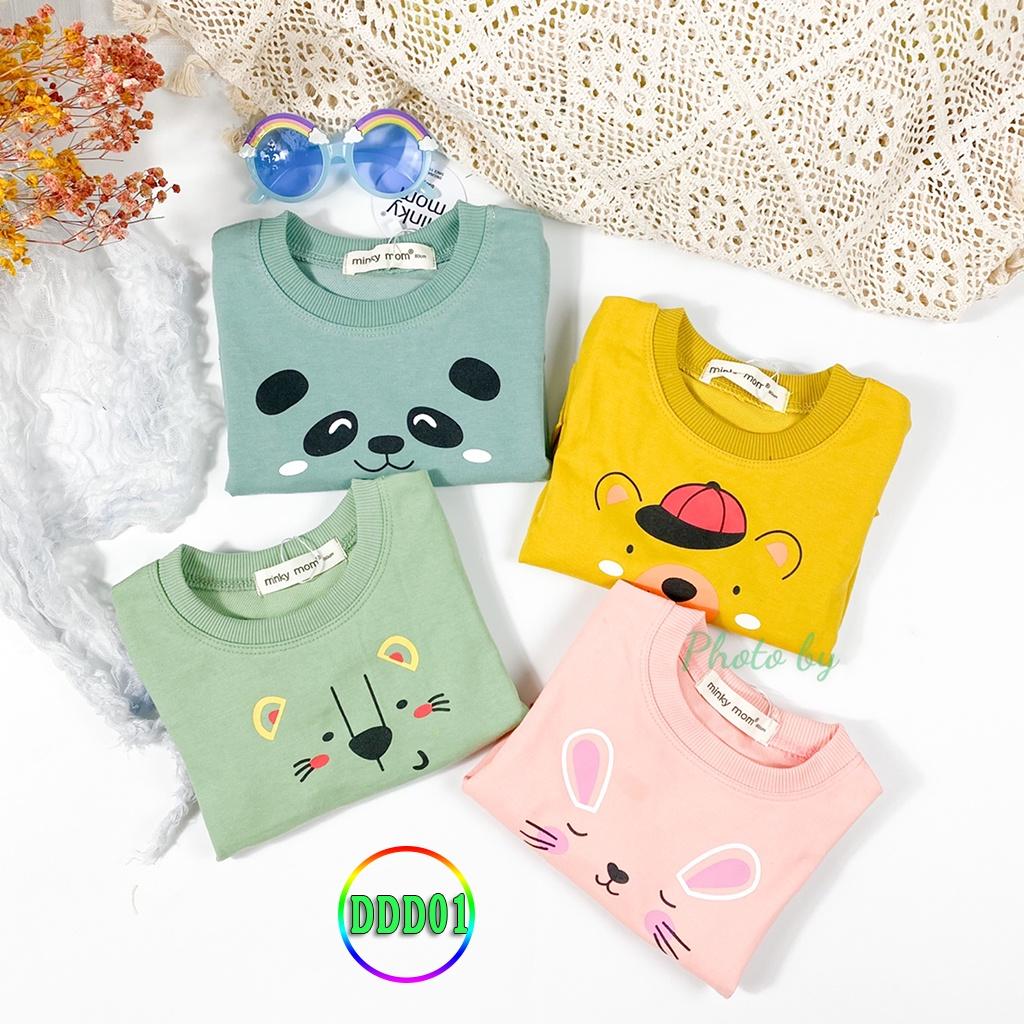Bộ Dài Tay Cho Bé DDD01 Đồ Bộ Da Cá Cao Cấp Mềm Mịn Thoáng Mát Dễ Chịu, Thoải Mái Cho Bé