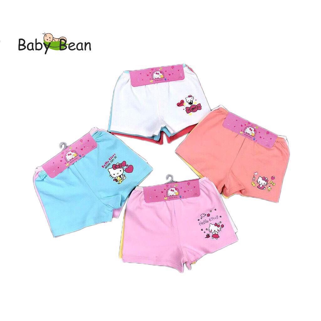 Set Quần Chíp Đùi Thun Cotton 3 chiếc Bé Gái BabyBean (3 Màu Khác Nhau