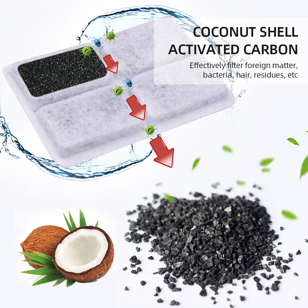 Bộ lọc than hoạt tính cho nước uống thú cưng