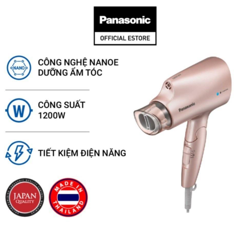 Máy Sấy Tóc Nanoe Dưỡng Ẩm, Chăm Sóc Tóc Và Da Đầu Panasonic EH-NA27PN645 - Tay Cầm Gập Gọn, Tiện Lợi - Công Suất 1200W