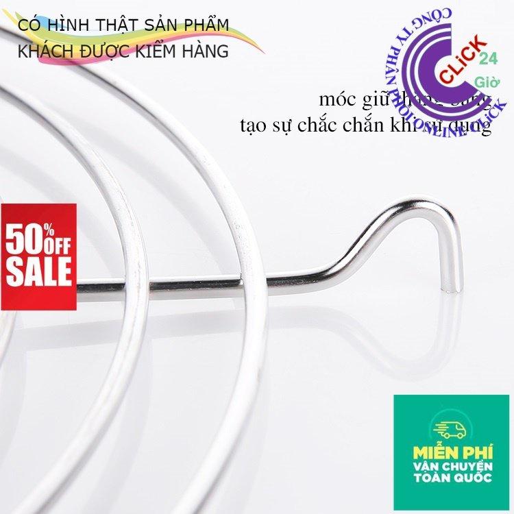 Vĩ Gác Chảo Chiên Rán Róc Dầu Mỡ Loại Dày Bằng Inox Size Lớn 28-30 - Hàng Cao Cấp