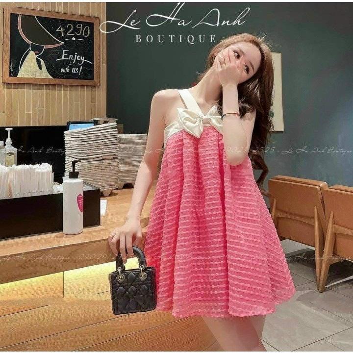 Đầm baby doll siêu xinh hottrend mùa hè thời trang phong cách Hàn Quốc ,Tiểu Thư CHO CÁC BẠN TRẺ