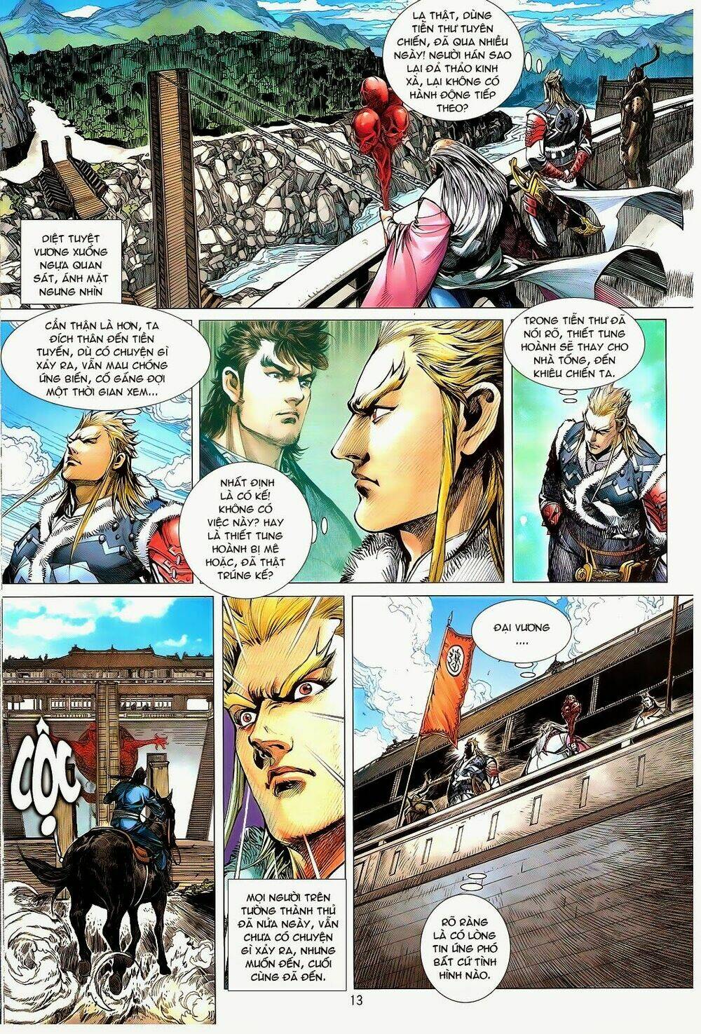 thiết tướng tung hoành (cựu tác) chapter 110 14