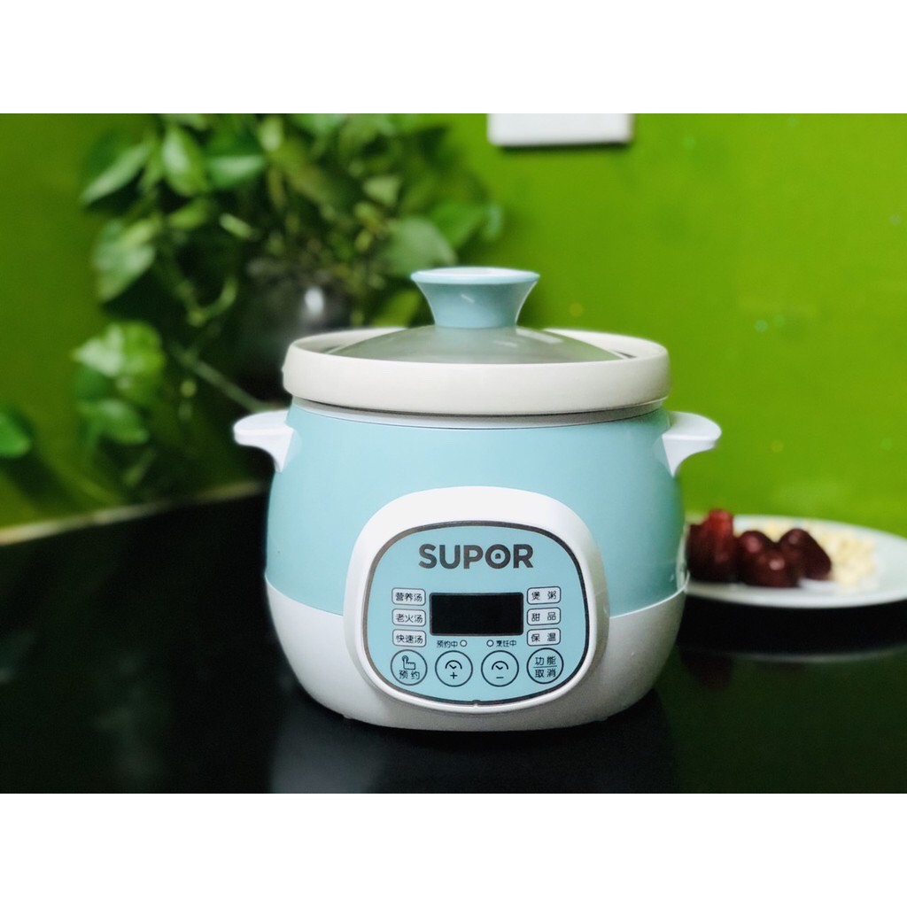 Nồi hầm nấu chậm mini 1.5 L Supor DG15YC18 6 chức năng tiện lợi cao cấp