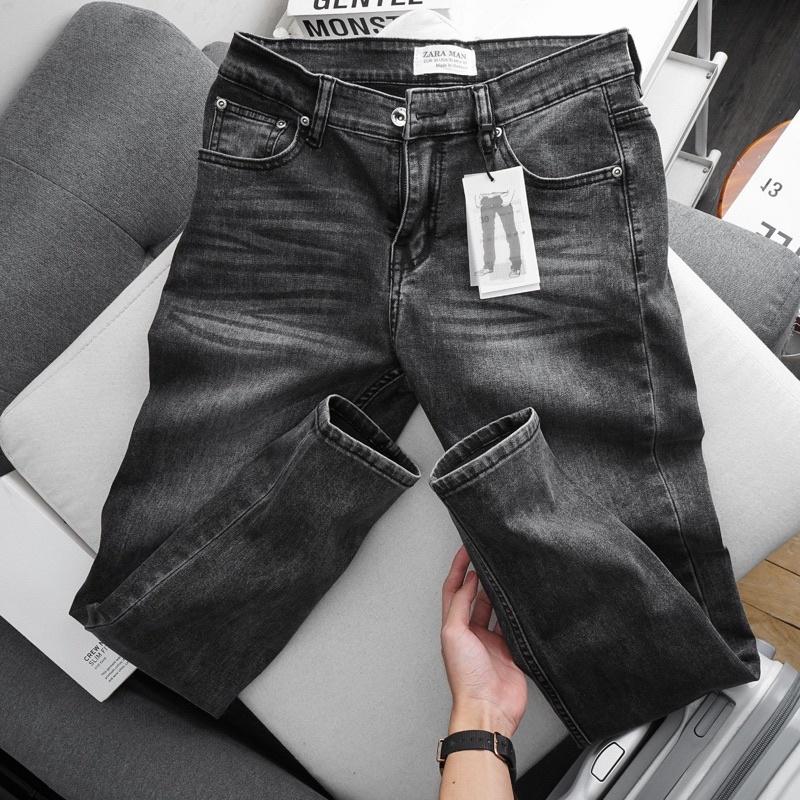 Quần jean nam skinny ôm dáng chất bò cao cấp hàng xuất xịn