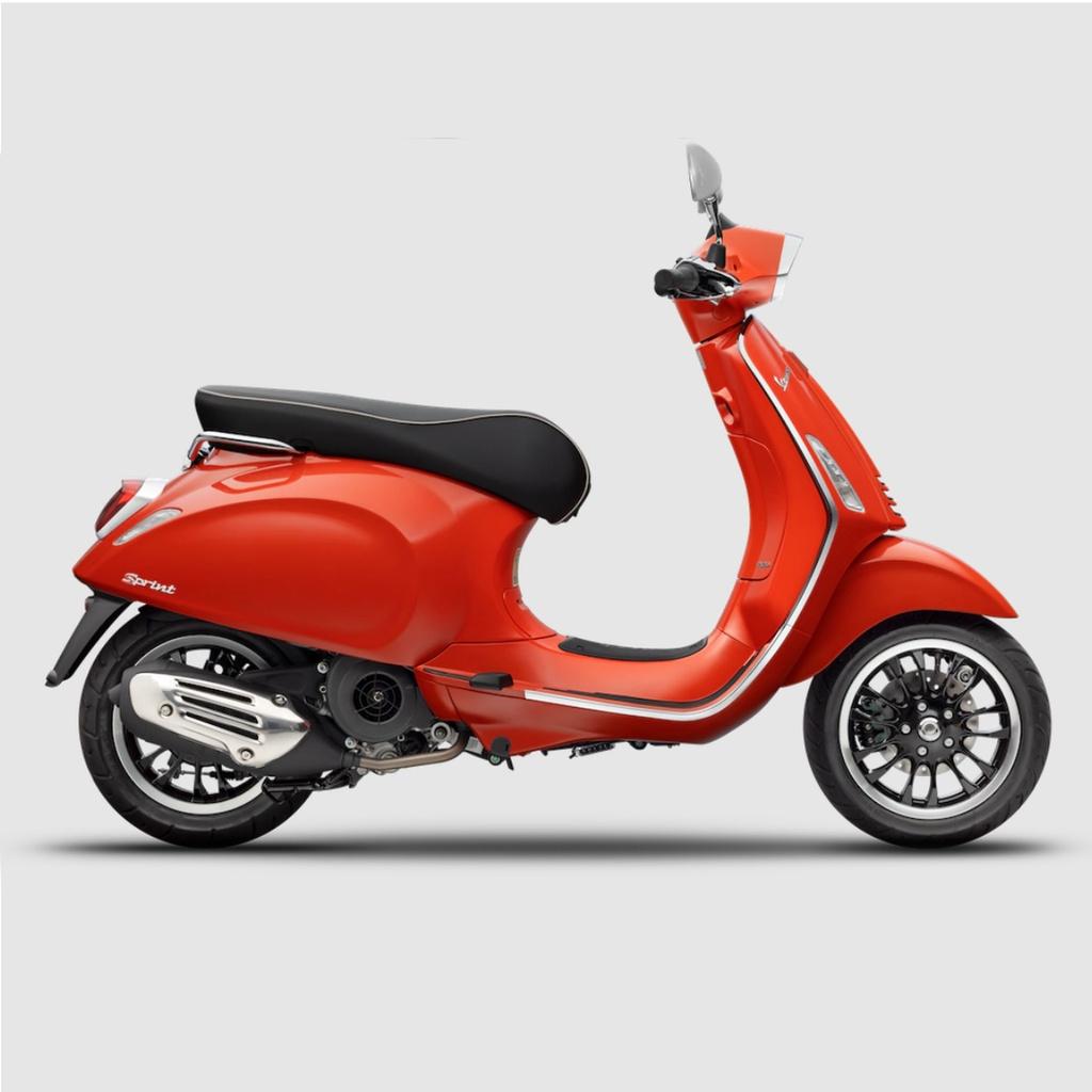 Xe Máy Vespa Sprint 125 ABS LED Màu Cam