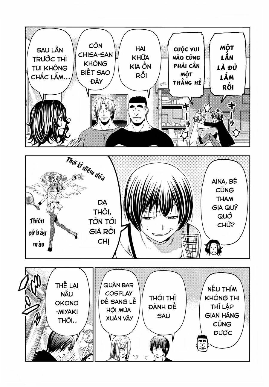 cô gái thích lặn - grand blue chapter 91 8