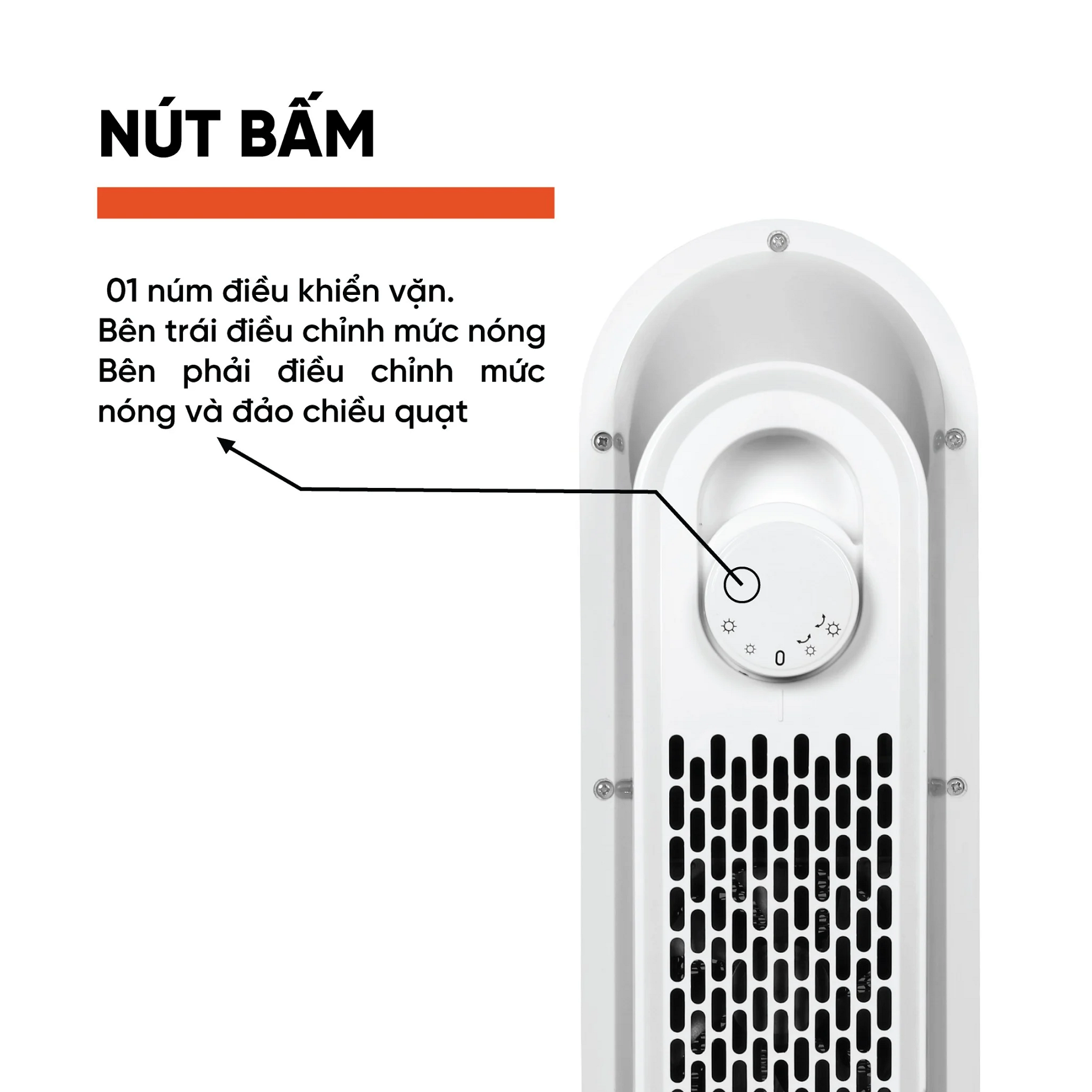 Máy Sưởi Gốm Đạt Tường DTSG-01 - Hàng Chính Hãng