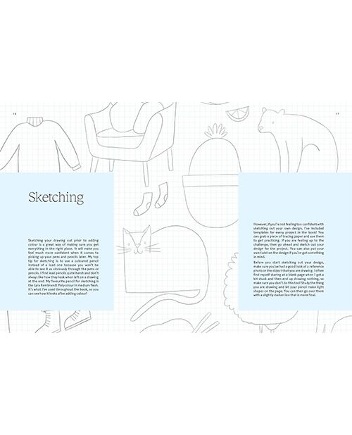 15-Minute Art Drawing: Learn How to Draw, Colour and Shade
