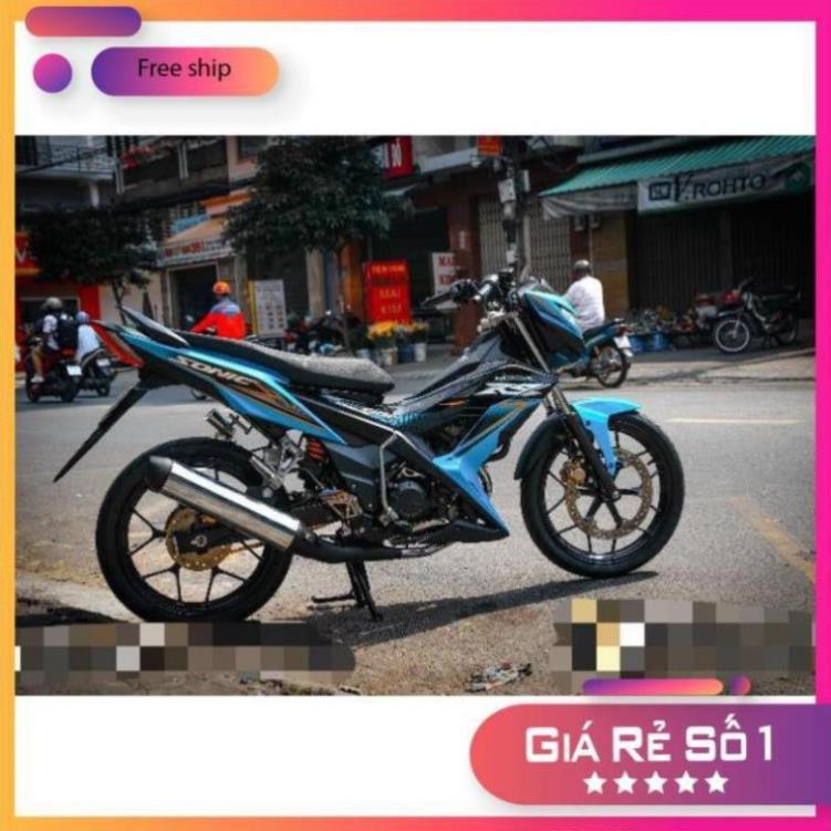Tem rời sonic 150 xanh