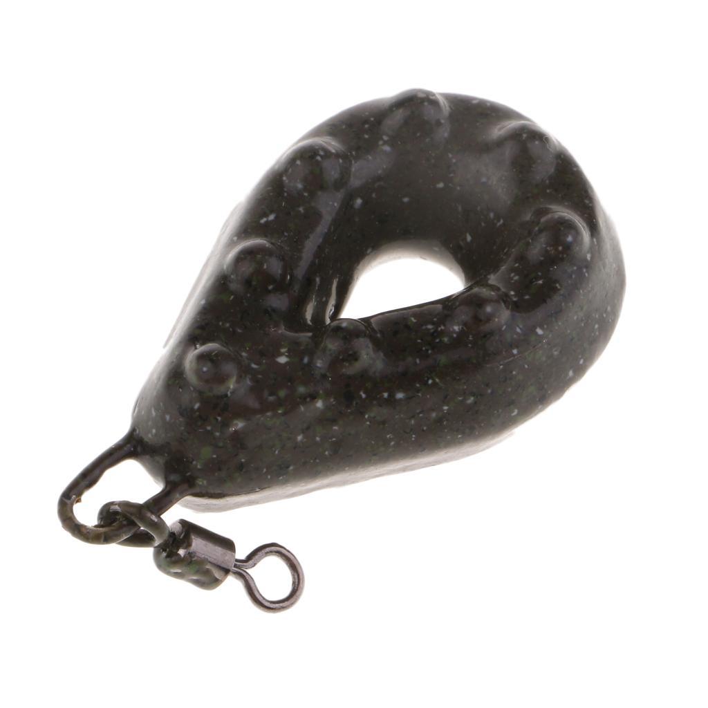 Drop Shot Weights Lead Sinker Pike Perch Catfish Fishing 40g 50g 60g
