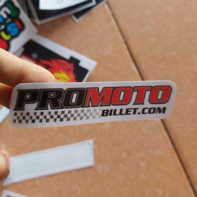 Tem Sticker Dán Xe Promoto