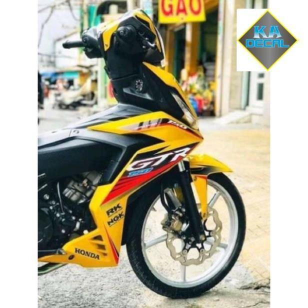 Tem rời Winner GTR dán xe vàng