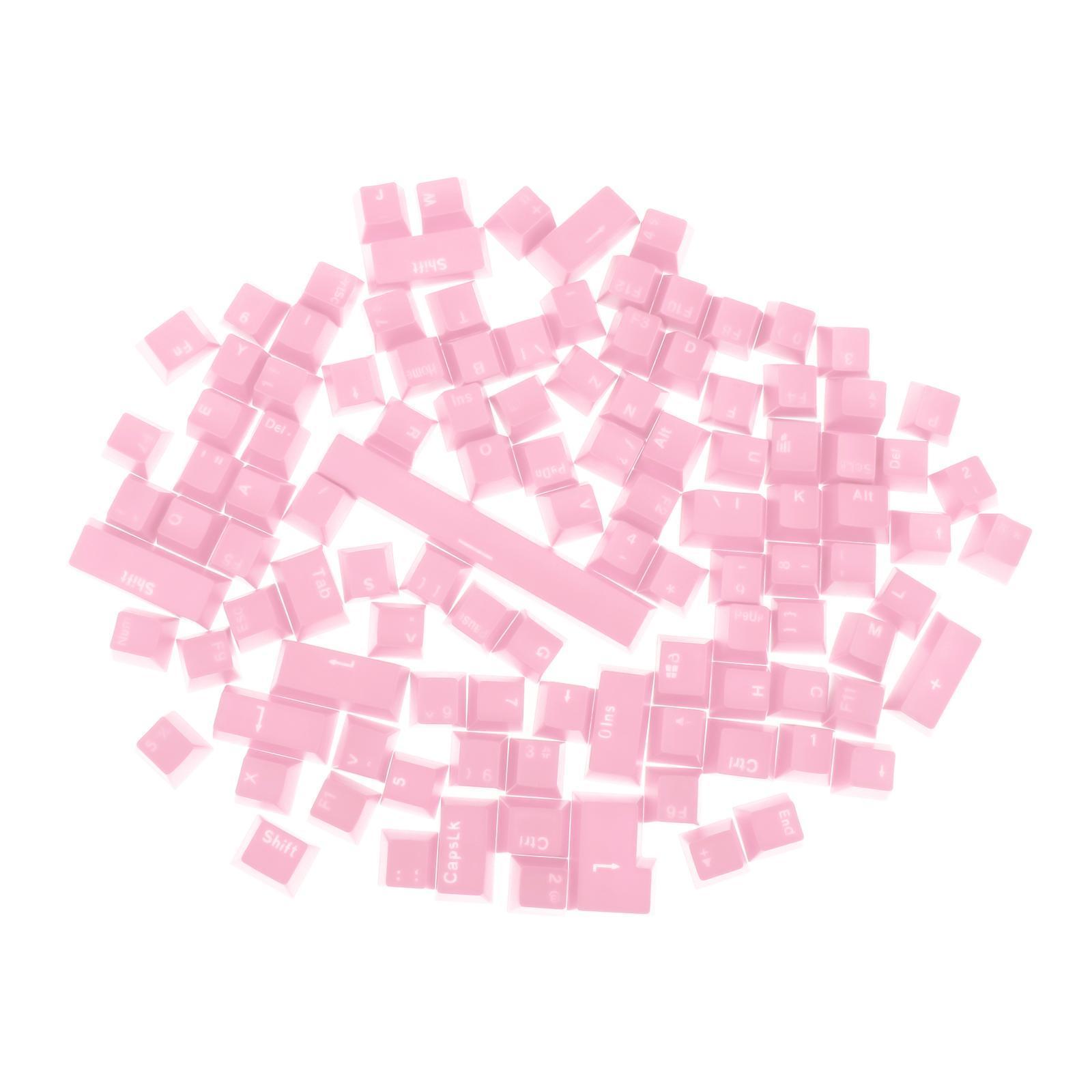 2set 108-Key/set ABS Translucent Keycaps Key Caps for Mechanical Keyboards