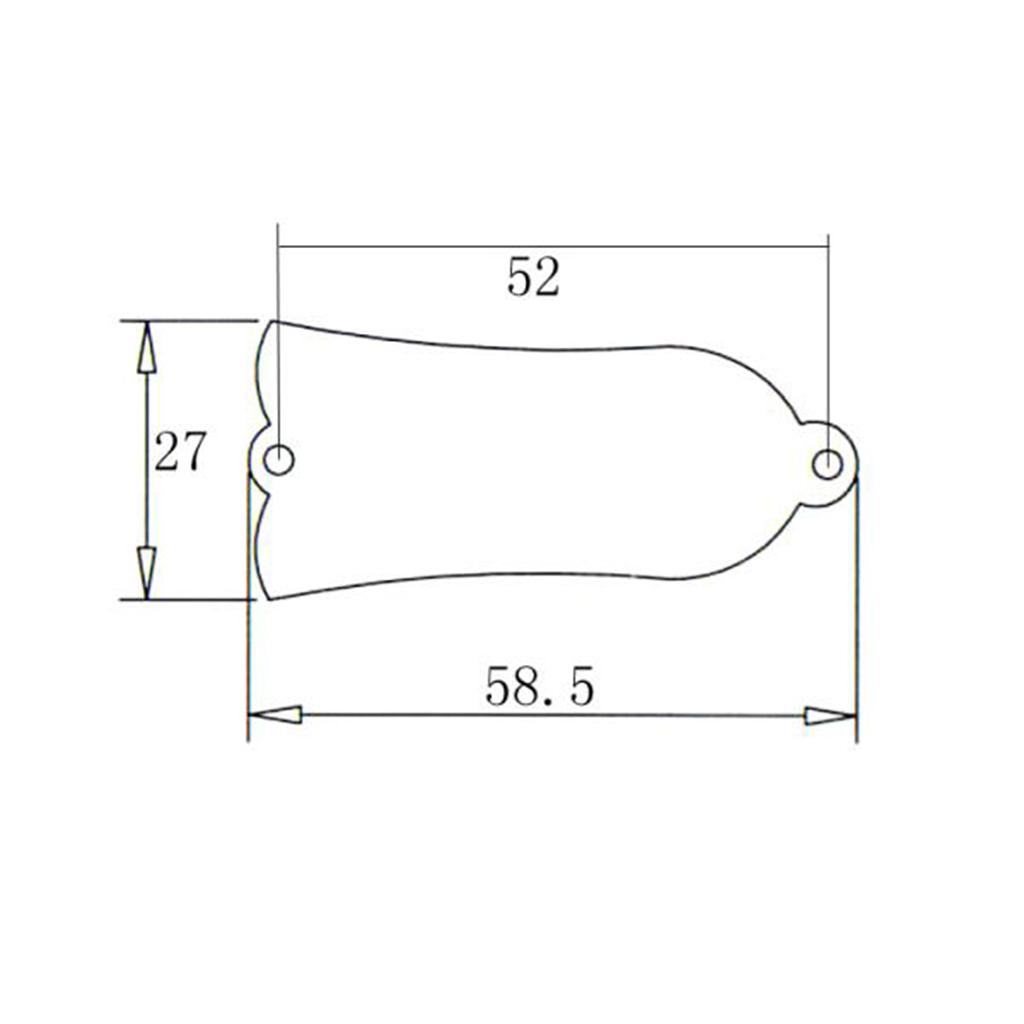 Sunnimix Bạc + Vàng Chuông Giàn Cần Bao Và Ốc Vít Cho LP Đàn Guitar Điện Accs Tặng