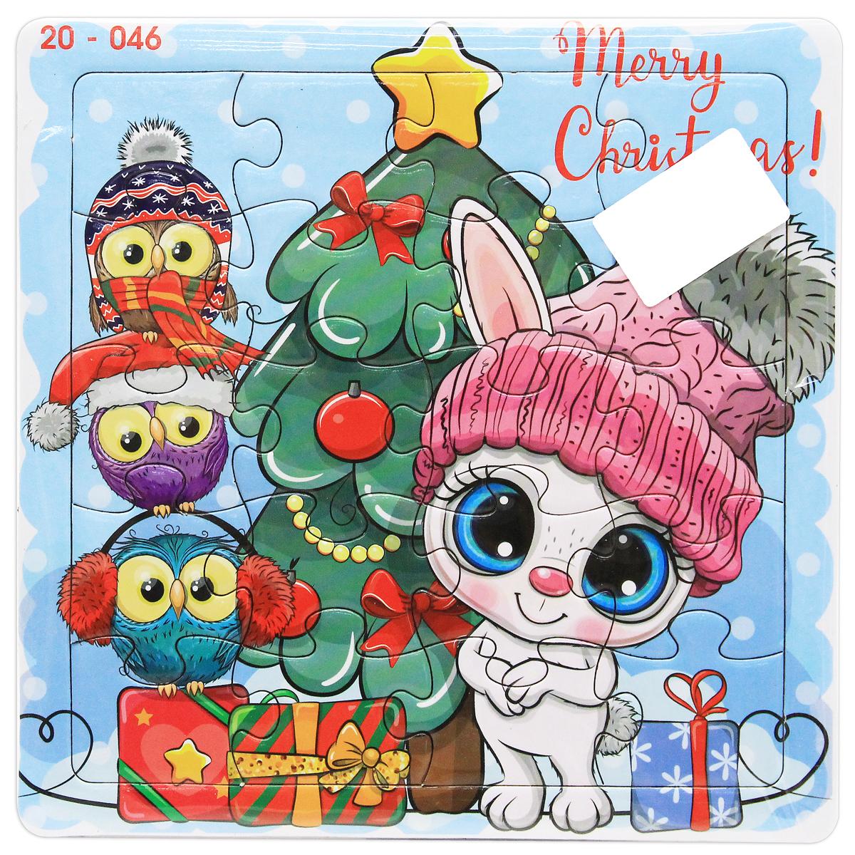 Bộ Xếp Hình Puzzle Minh Châu 20-046 - Merry Christmas 2 (20 Mảnh Ghép)