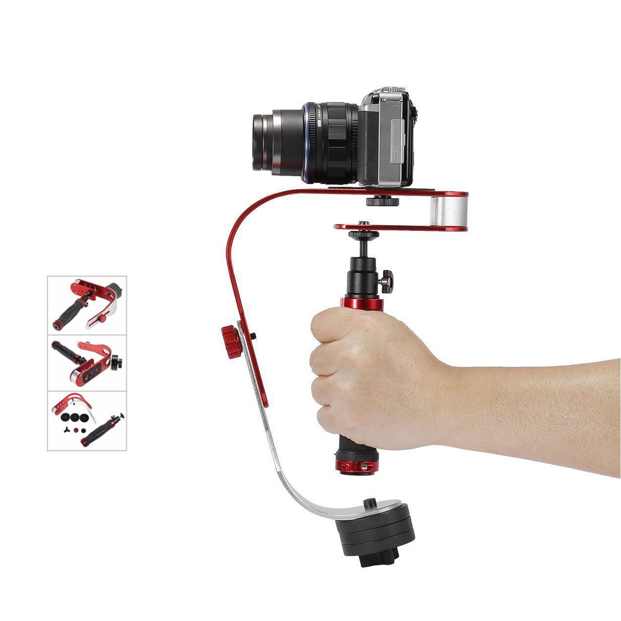 (Chuyên Nghiệp) Tay Cầm Chống Rung Cơ Học KhoNCC Hàng Chính Hãng - Gimbal Stabilizer Steadicam Cho Máy ảnh, Điện Thoại, GoPro - KDHS-4594-SDC