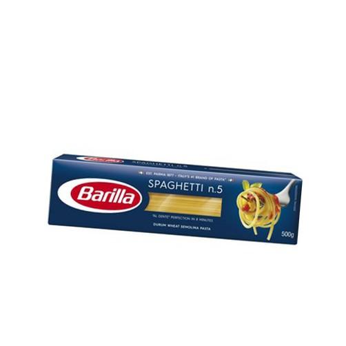 Mì Ý Spaghetti Hiệu Barilla sợi số 5 Nhập Khẩu Italia