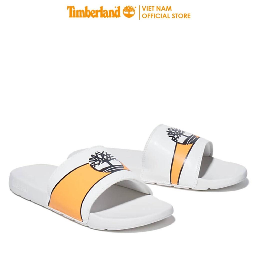 Dép Quai Nam Timberland Claquettes Playa Sands Blanc Orange TB0A2HNC