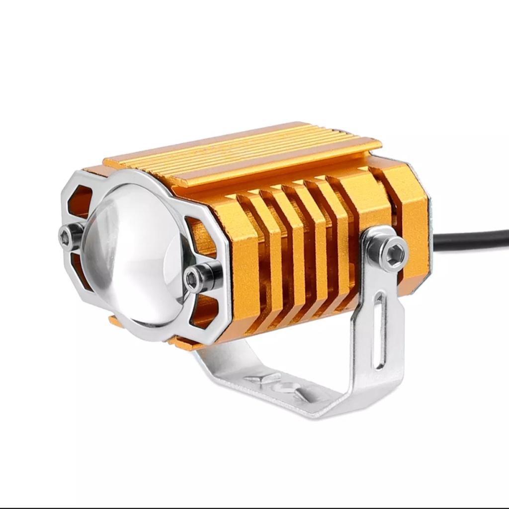 (SIÊU RẺ) Đèn bi cầu motofish 2 màu siêu sáng 45W 12v-80v lắp các loại xe máy ô tô xe điện chống nước hàng víp