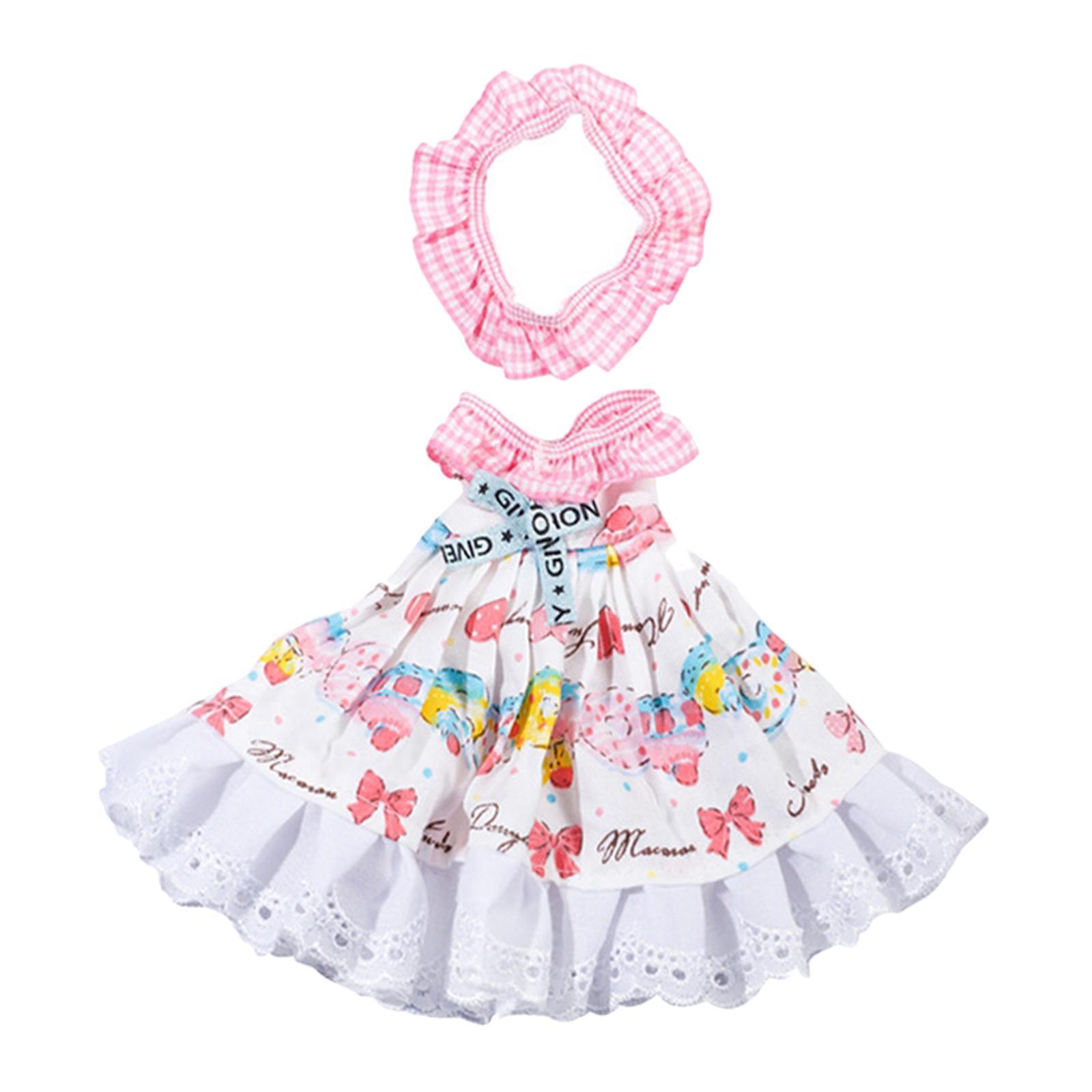 Fashion Doll Clothes Dress Set Daily Wear  Doll Changing Clothes for 30cm Doll for