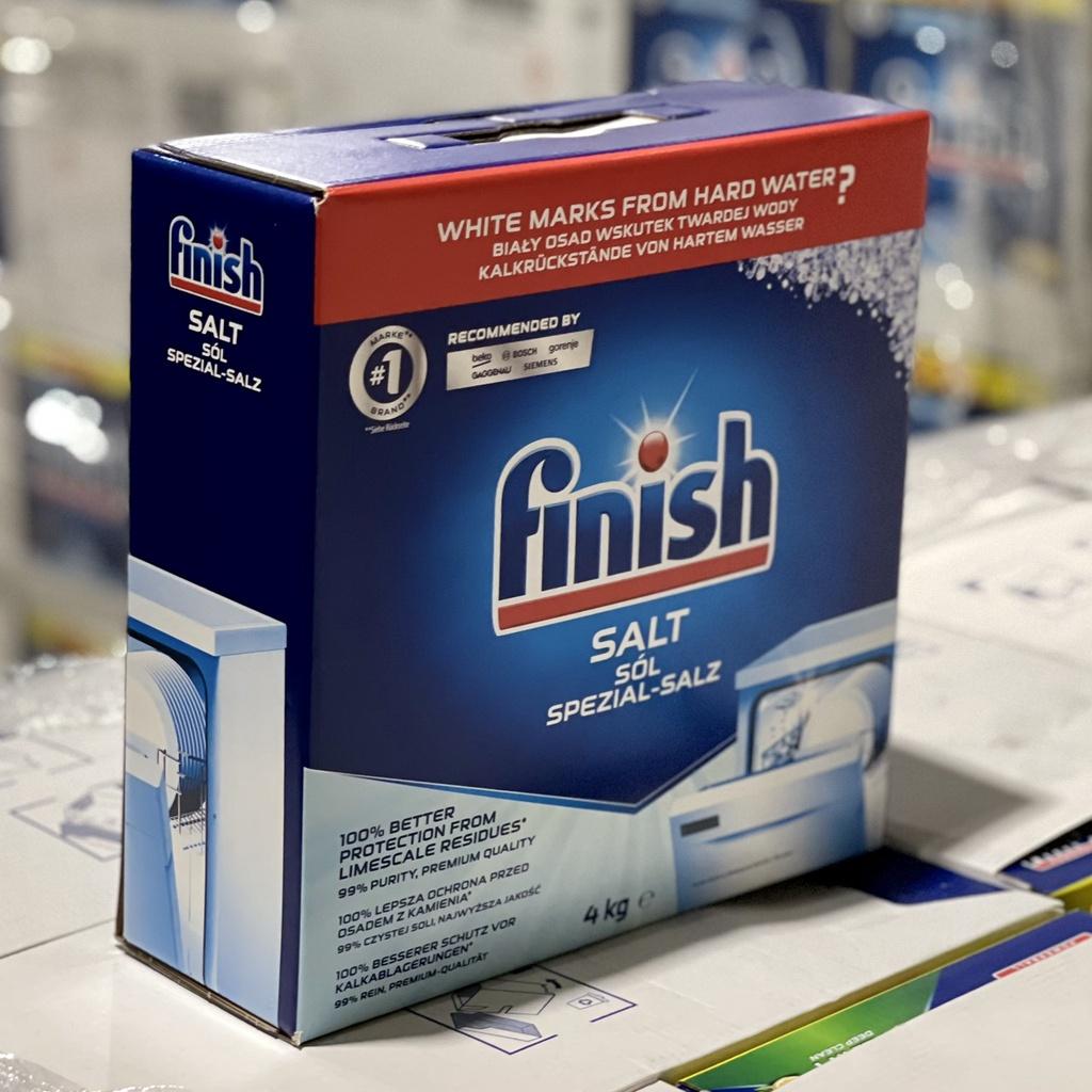 Muối rửa bát Finish 4.0 kg - dùng cho máy rửa chén bát