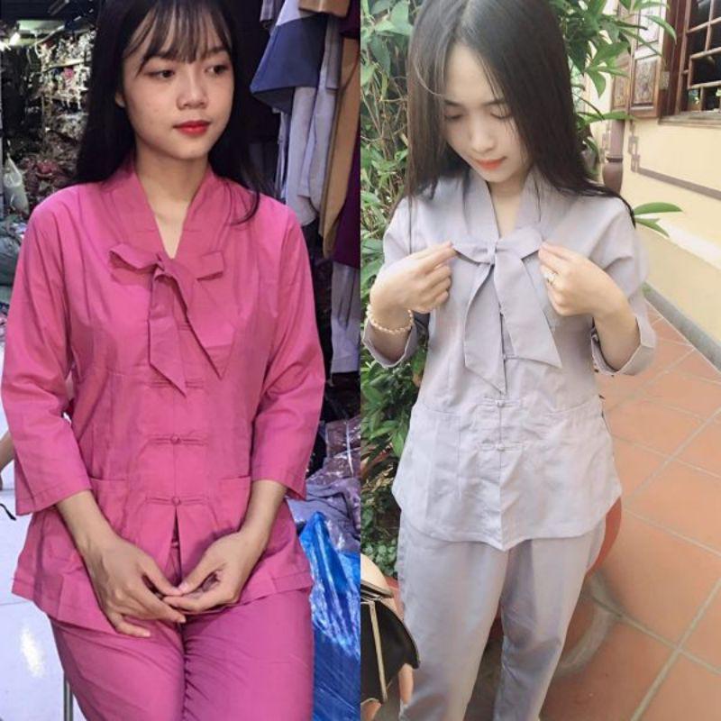 Đồ bộ Đi chùa. la hán nơ .