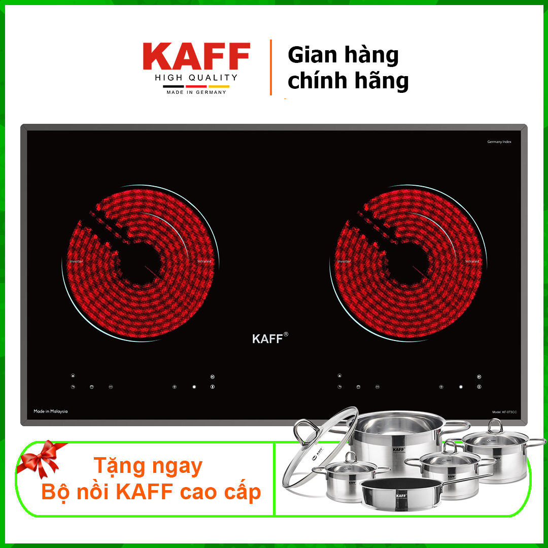 Bếp điện từ kết hợp hồng ngoại KAFF KF-073IC - Sản phẩm chính hãng