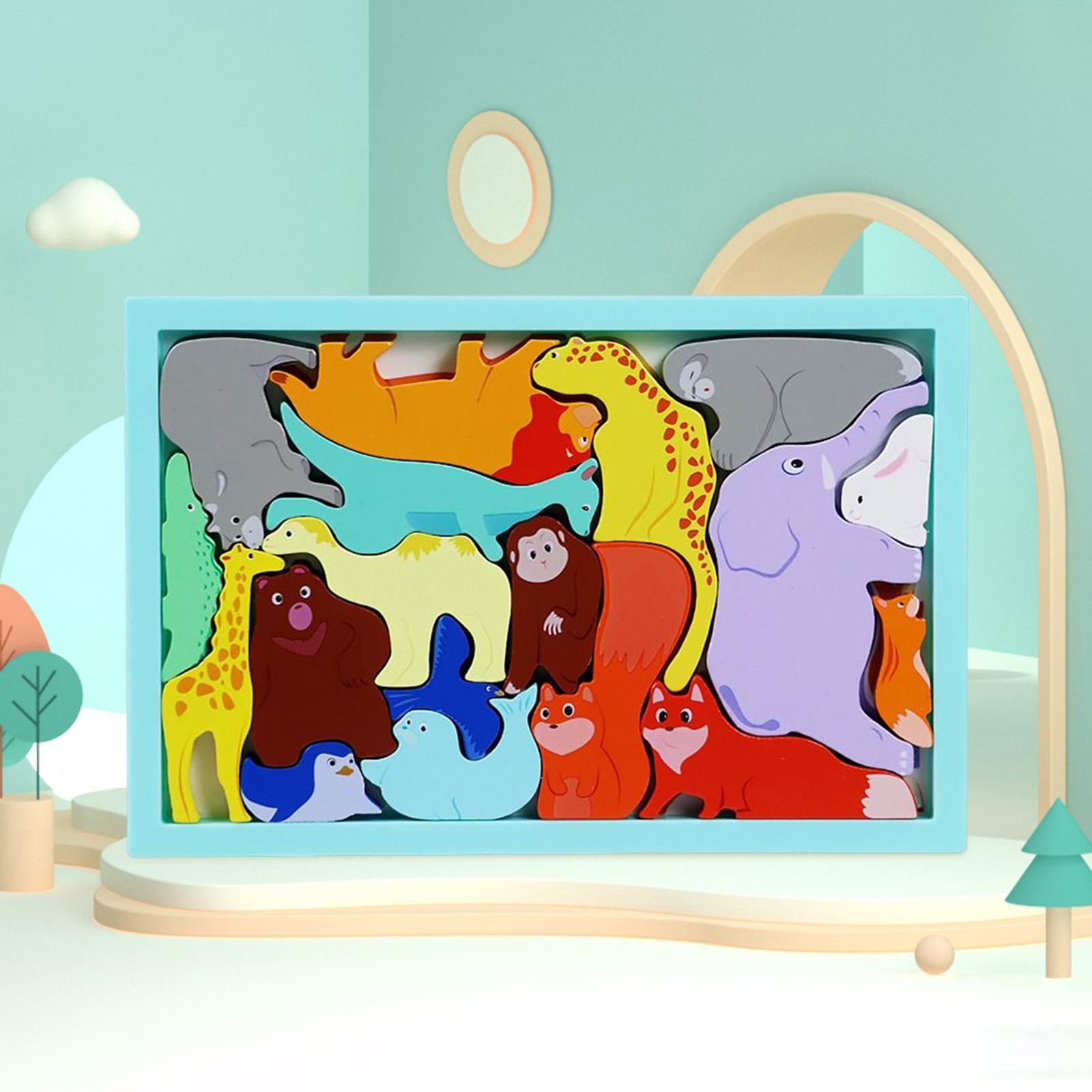 Jigsaw Educational Preschool Toys Boy and Girl Kids Baby