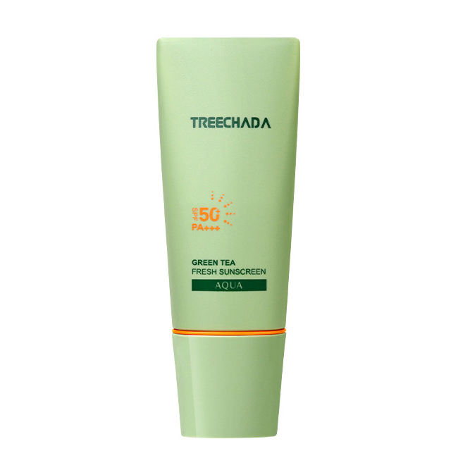 Kem chống nắng trà xanh không nhờn rít TreeChada Aqua Fresh Sunscreen Thái Lan 60ml