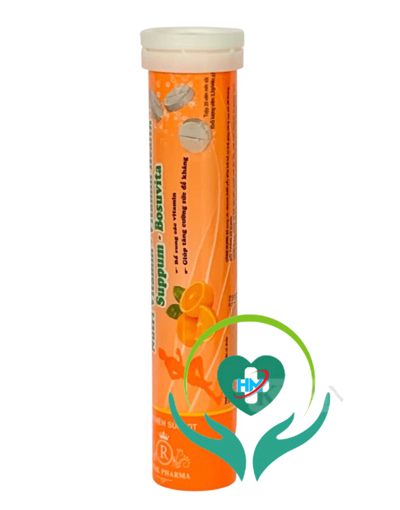 C Sủi NUTRI VITAMIN Hương Cam tăng sức đề kháng -Bổ sung vitamin C, Lisse