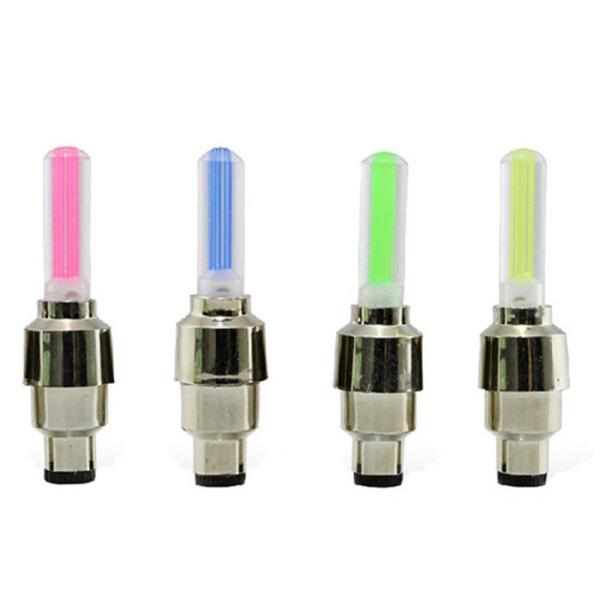 Nắp van lốp xe có đèn LED phát sáng cho xe đạp/ xe máy/ xe ô tô van xe phát sáng