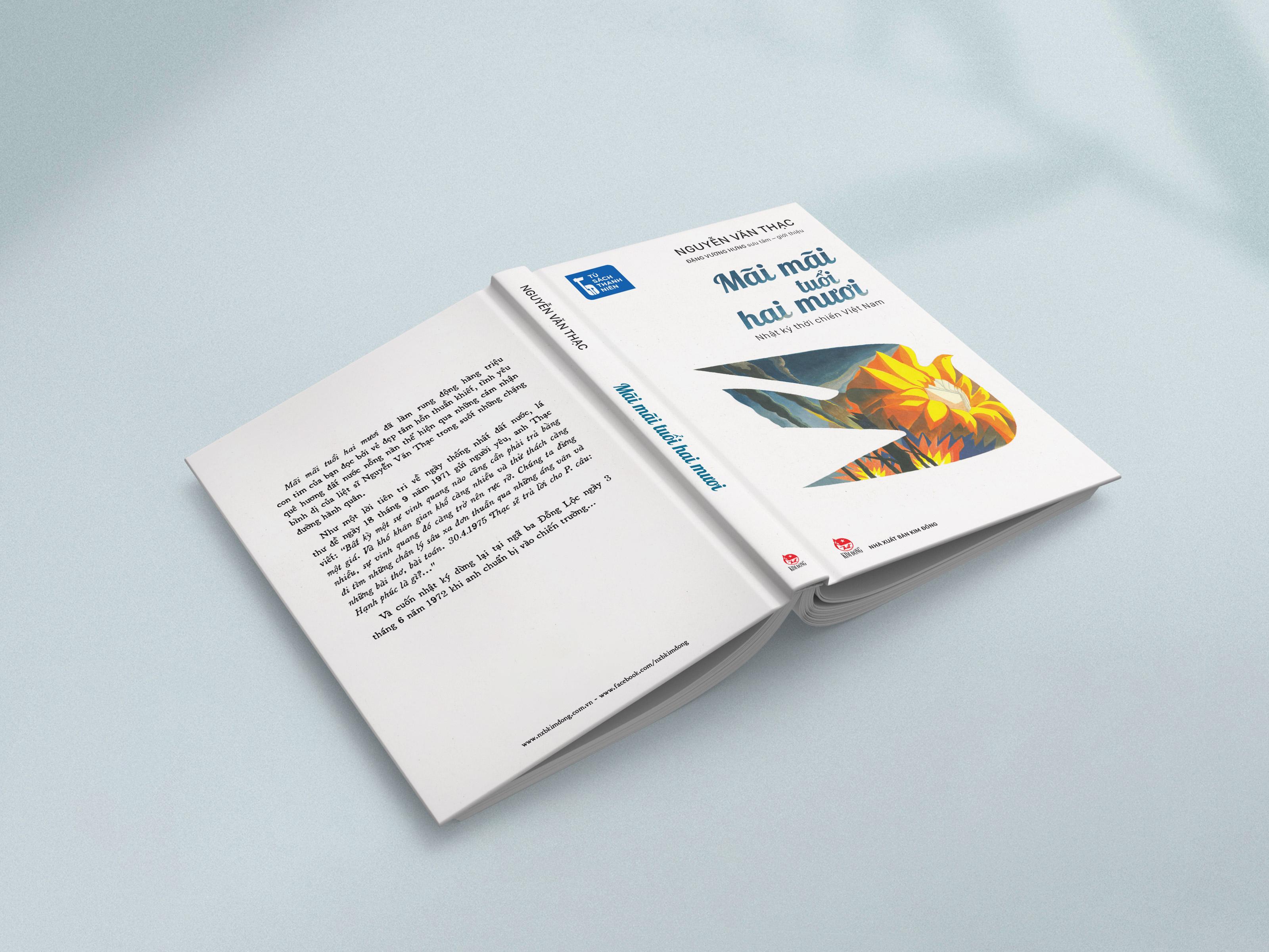 Sách - Tủ Sách Thanh Niên - Mãi Mãi Tuổi Hai Mươi - Nhật Ký Thời Chiến Việt Nam - Bìa Cứng - Độc Quyền Fahasa