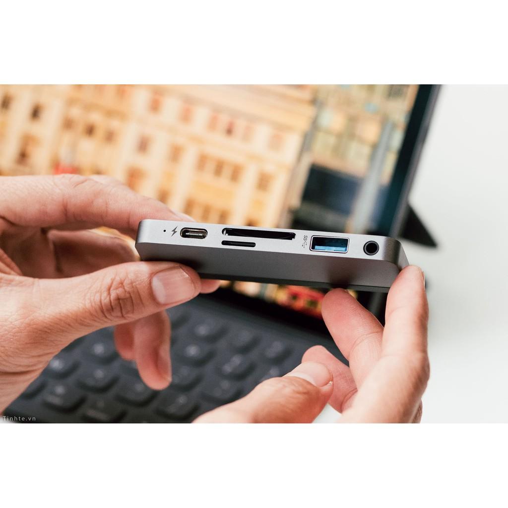CỔNG CHUYỂN HDMI 4K/60HZ USB-C HYPERDRIVE 6 IN 1 USB-C HUB FOR IPAD PRO 2018/2020 &amp; MACBOOK/LAPTOP/SMARTPHONE