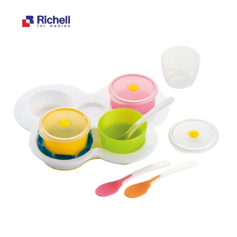 Bộ ăn dặm khởi đầu Richell Nhật Bản | Baby