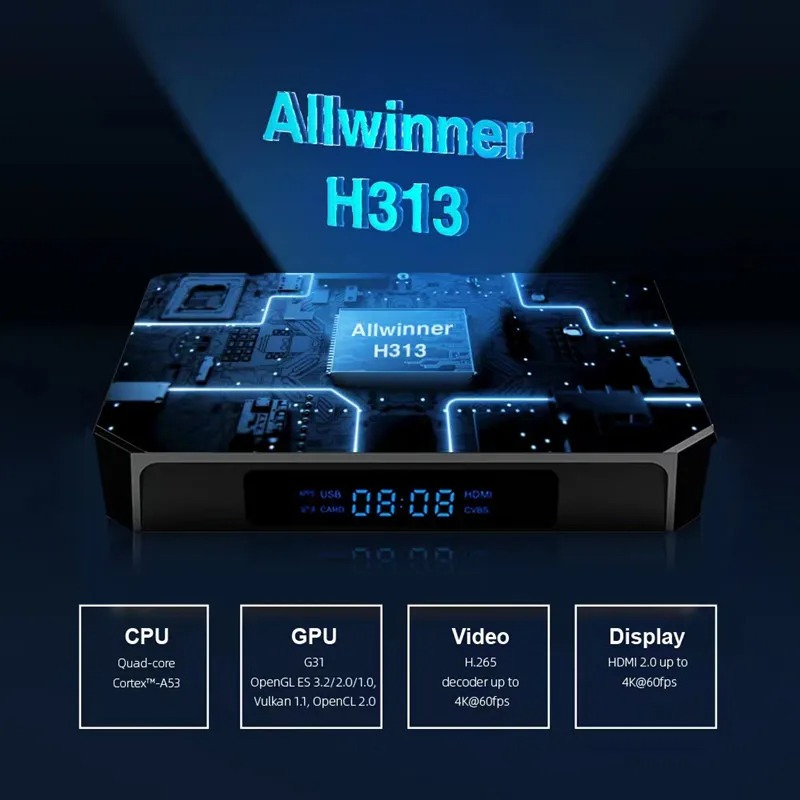 Tivi box M98 Pro mới có điều khiển giọng nói tiếng việt Ram 4G Rom 32G hỗ trợ bluetooth Wifi băng tần kép cài sẵn chương trình tivi và xem phim HD miễn phí vĩnh viễn - Hàng nhập khẩu