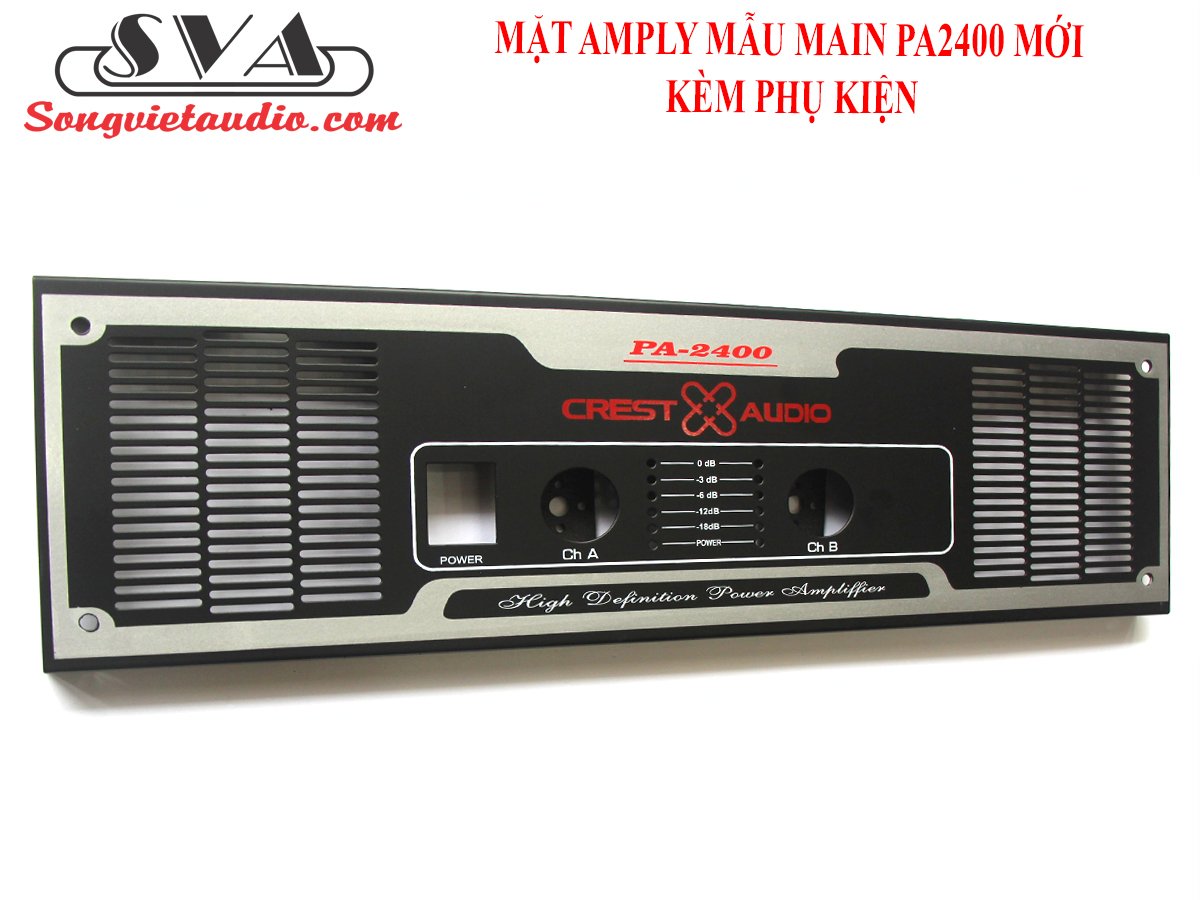 VỎ AMPLI MẪU MAIN LOẠI DÀY PA2400 - 37CM