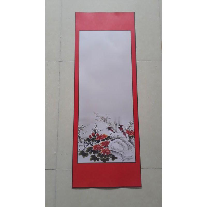 Giấy viết thư pháp Kích thước 30x85cm, bao gồm cả nẹp treo