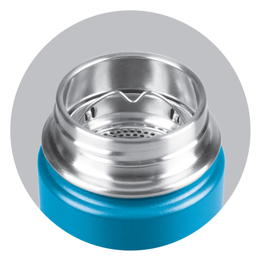 Bình Giữ Nhiệt Lock&amp;Lock RigaTumbler màu xanh dương LHC4160BLU dung tích 897ml - Hàng chính hãng, thép không gỉ - JoyMall