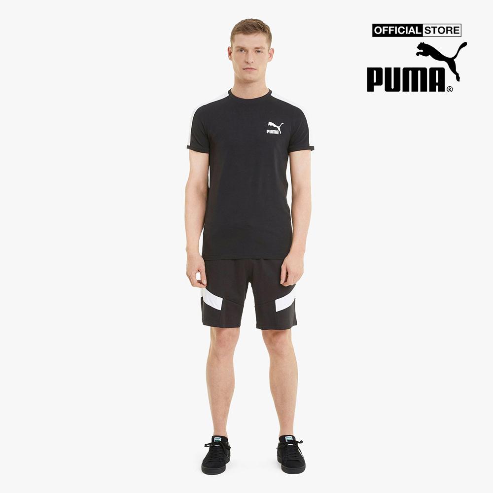 PUMA - Áo thun thể thao nam cổ tròn ngắn tay Iconic T7 Train 599869