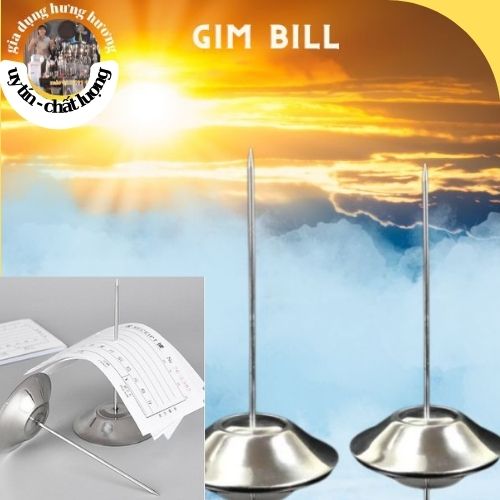 Cây ghim bill inox, xiên giấy oder, hóa đơn