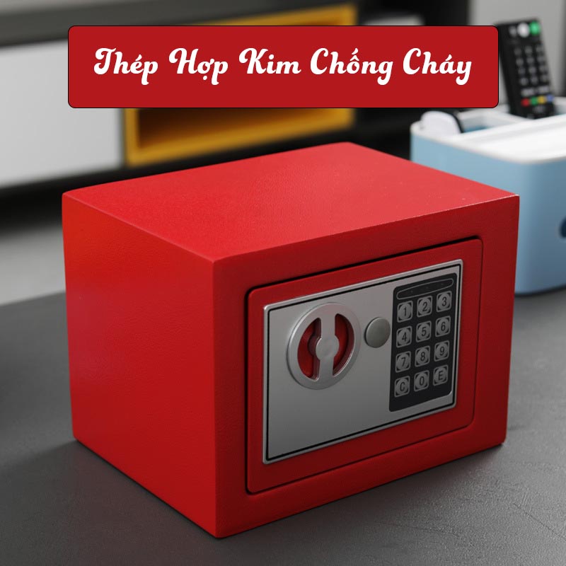 Két Sắt Khoá Số Điện Tử Cao Cấp, Két Sắt Mini Chống Cháy Nổ, Két Sắt Khách Sạn