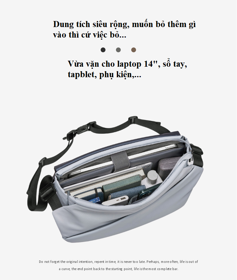 Túi Đeo Chéo REEYEE RY215G - Hàng Chính Hãng