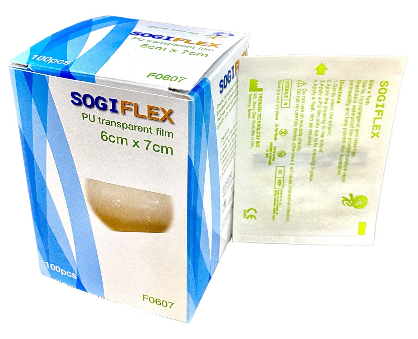 Băng keo y tế cố định SOGIFLEX trong suốt