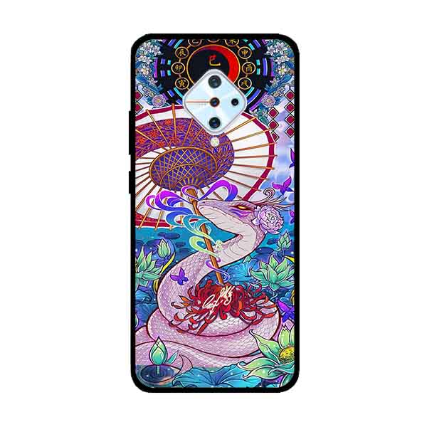 Ốp Lưng in cho Vivo S1 Pro/ Vivo V17 Mẫu 12 Con Giáp Tỵ - Hàng Chính Hãng
