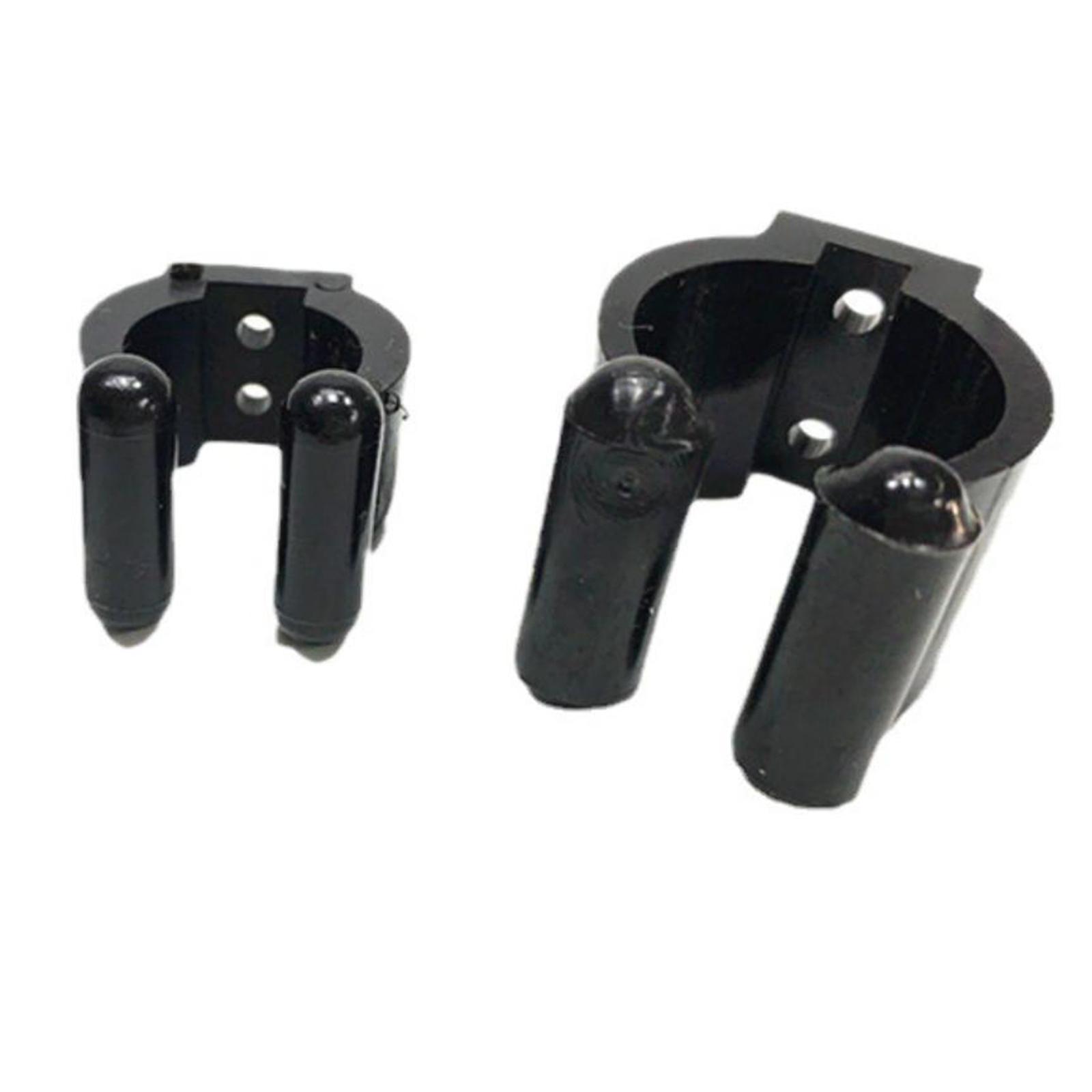 Black fishing rod storage clips accessories Large